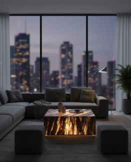 Coffee Table Black Onyx Design